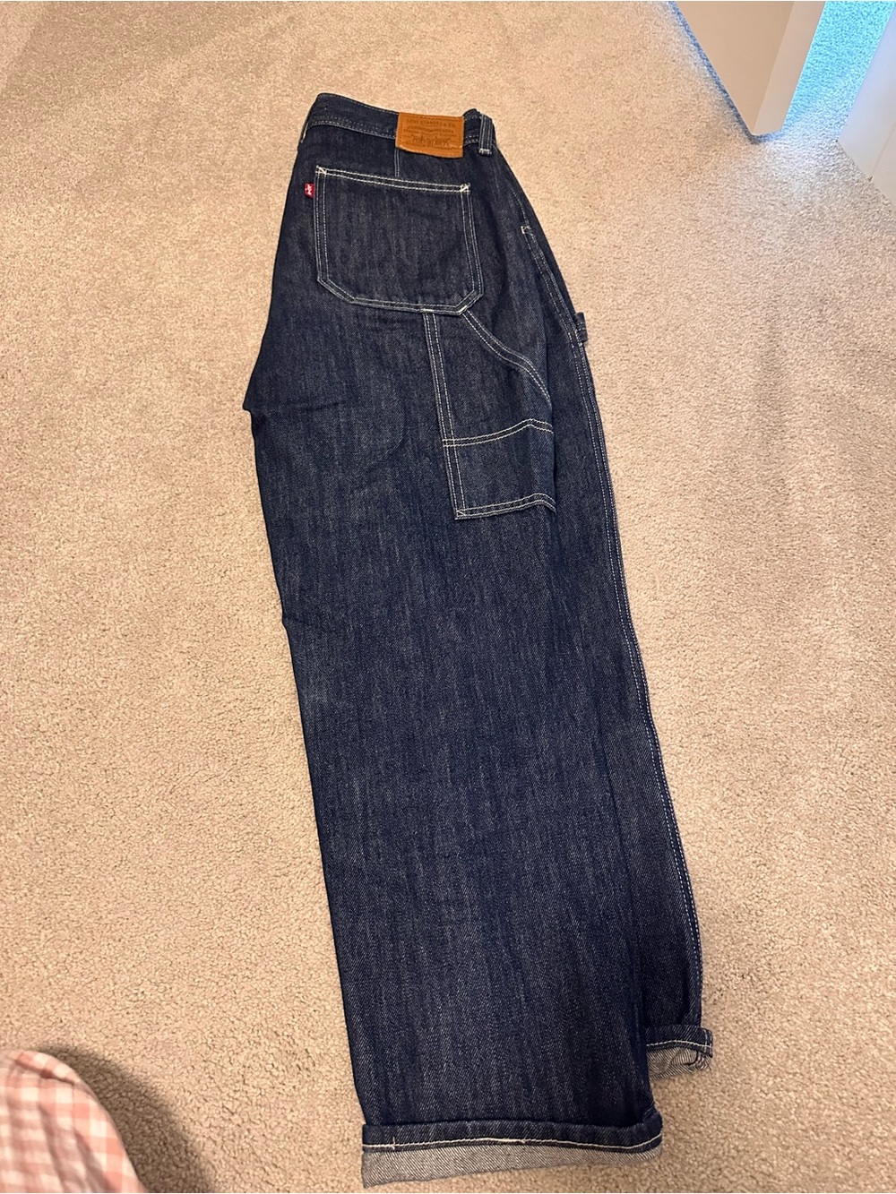Levi's Women's Dark Blue Boyfriend Jeans - Picture 3 of 12